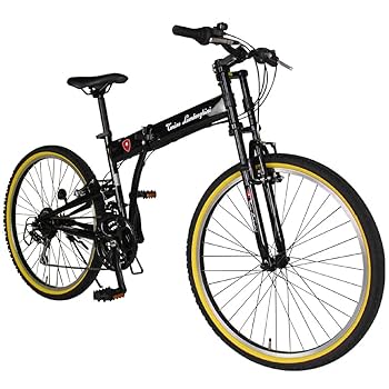 ランボルギーニ　折りたたみ自転車 Amazon | Lamborghini(ランボルギーニ) シマノ6段変速 20インチ